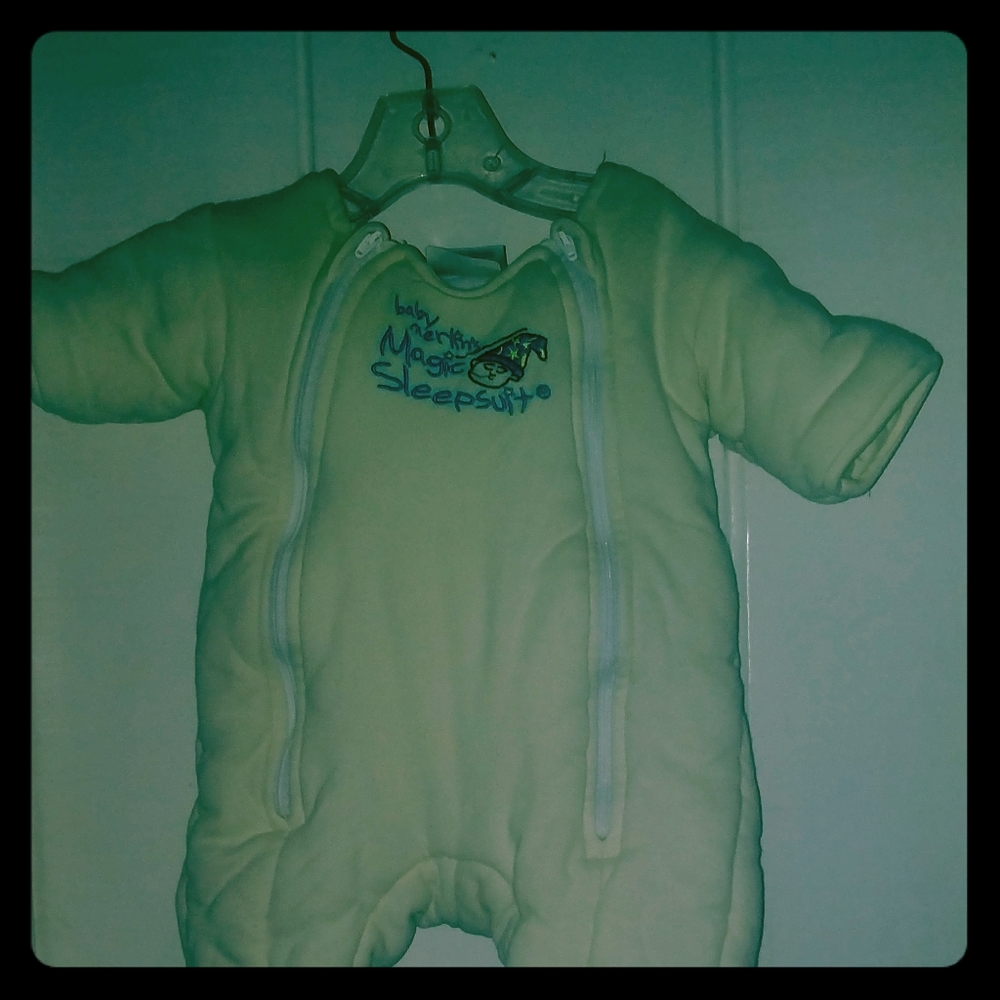 Baby Marlins magic sleep suit
